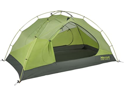Marmot Cane Creek 2-Person Tent, one of many beginner tents!